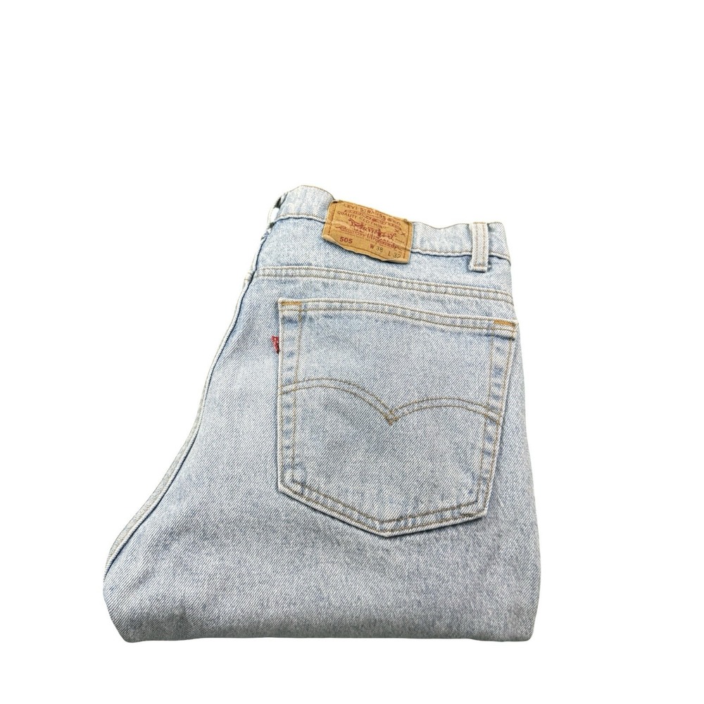Levi's Lightwash VTG 90s USA Relaxed Fit Men's Jeans Size 38x32